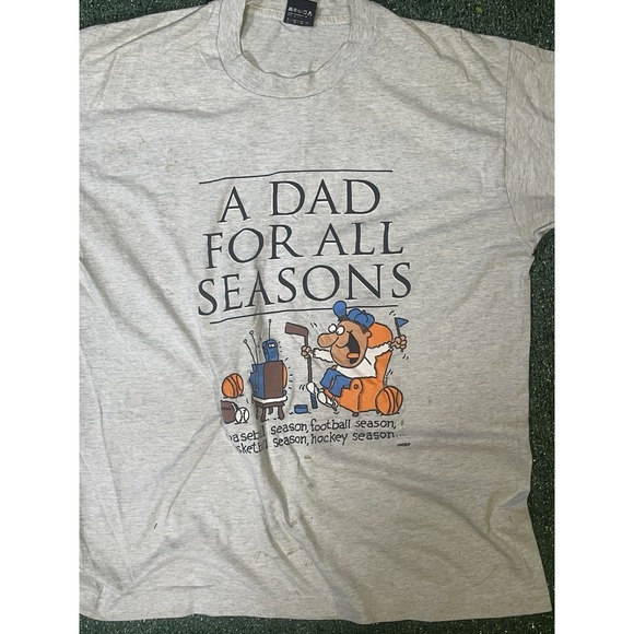 "A Dad For All Seasons" tee (Screen Stars Best) - Picture 2 of 4
